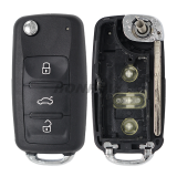 For VW MQB 3B flip remote key with ID48 chip-315mhz ASK model