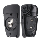 For Audi 3 button Remote key Blank with HUT62T key blade without logo