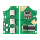For VW 2 button remote key with 433mhz 7M3959753