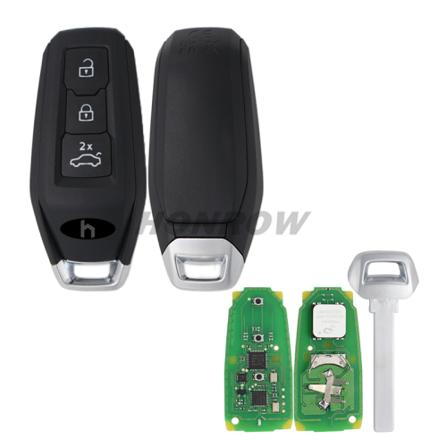 For KYDZ Audi 5D smart key with 433mhz MQB49 chip without UWB function