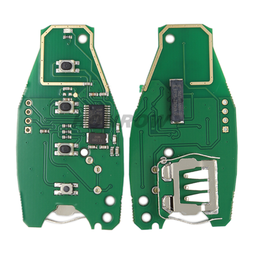 For VW Touareg 3 button remote key with 433MHZ