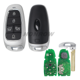 For Hyundai Tucson KeylessGo  5 button smart key with 433MHz 47 NCF29AxXTT HITAG3 Chip  PN:95440-N9070