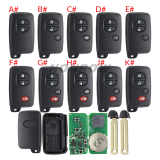 KEYDIY TIB03 with 8A 4D chip for KD-X2 KD MAX KDX4 Car Key Remote Fit More than 2000 Models