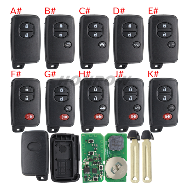 KEYDIY TIB03 with 8A 4D chip for KD-X2 KD MAX KDX4 Car Key Remote Fit More than 2000 Models