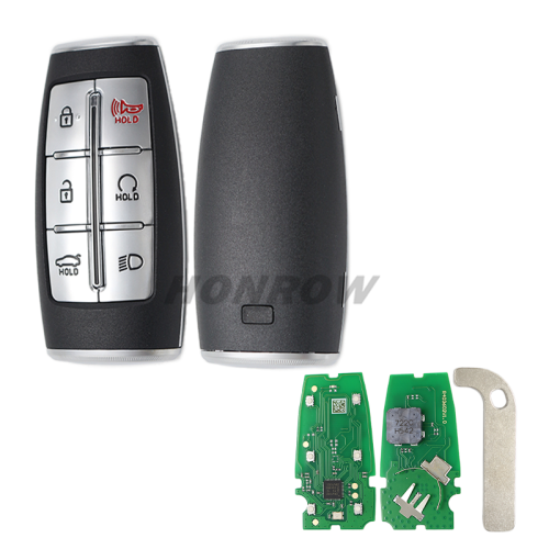For Hyundai 2022 Genesis G70 5+1 Button Remote Smart Key with  433MHz ID47 NCF29AxXTT HITAG3 Chip  FCC ID: TQ8-FOB-4F36 / PN：95440-G9630