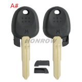 For Hyundai transponder key blank