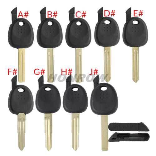 For Hyundai transponder key blank