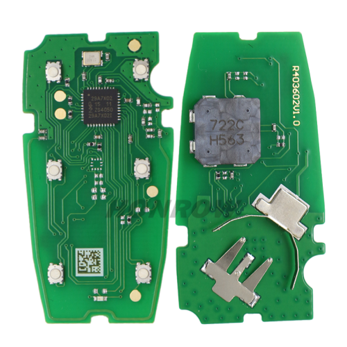 For Hyundai Genesis GV70 5+1 Button Remote Smart Keys with 433MHz  47 NCF29AxXTT HITAG3 Chip  FCC ID: TQ8-FOB-4F36  PN：95440-AR001
