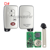 KEYDIY TIB03 with 8A 4D chip for KD-X2 KD MAX KDX4 Car Key Remote Fit More than 2000 Models