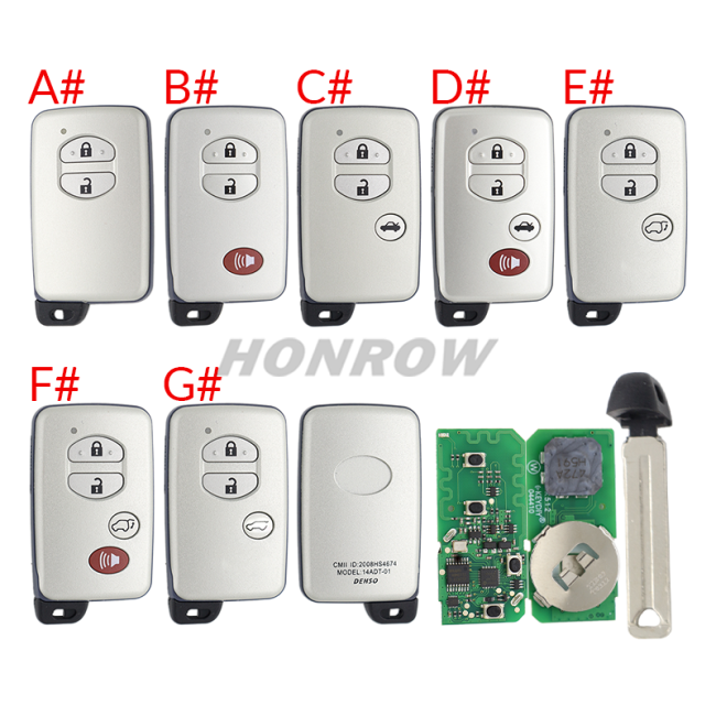 KEYDIY TIB03 with 8A 4D chip for KD-X2 KD MAX KDX4 Car Key Remote Fit More than 2000 Models