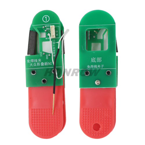 Universal 14PCS/SET  BDC3 VAG 5C/ 5D 8 in 1 Clip Adapters For reading original key data to add a spare key.