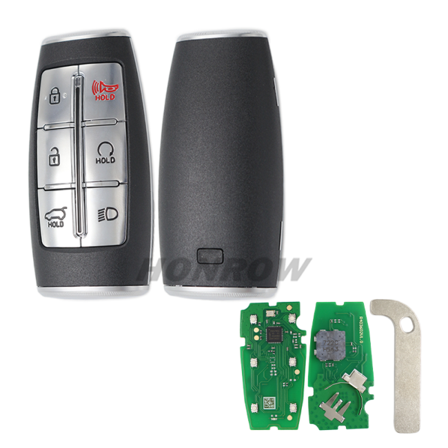 For Hyundai Genesis GV70 5+1 Button Remote Smart Keys with 433MHz  47 NCF29AxXTT HITAG3 Chip  FCC ID: TQ8-FOB-4F36  PN：95440-AR001