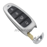 For Hyundai Azera 2022 4 button smart remote key with 433MHz ID47 NCF29AxXTT HITAG3 Chip 95440-G8150