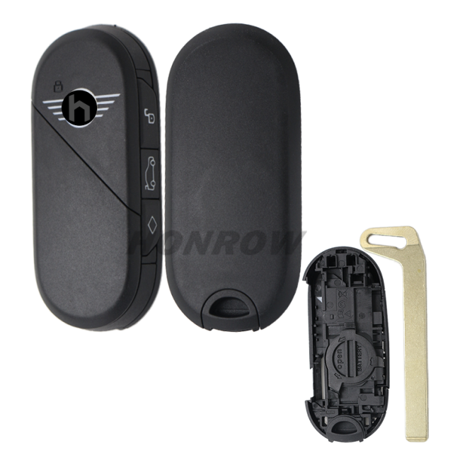 For new BMW mini 3 button remote key shell