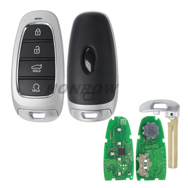 For Hyundai Azera 2022 4 button smart remote key with 433MHz ID47 NCF29AxXTT HITAG3 Chip 95440-G8150