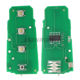 For VW 3+1 button remote key with ID48 chip-315mhz