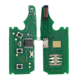 For VW Touareg non-keyless 3+1 button remote with 433Mhz 46 PCF7947A HITAG2 chip P/N: 3D0959753AK/ 3D0959753AA/ 3D0959753AM