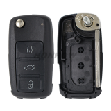 For VW Touareg non-keyless 3+1 button remote with 433Mhz 46 PCF7947A HITAG2 chip P/N: 3D0959753AK/ 3D0959753AA/ 3D0959753AM