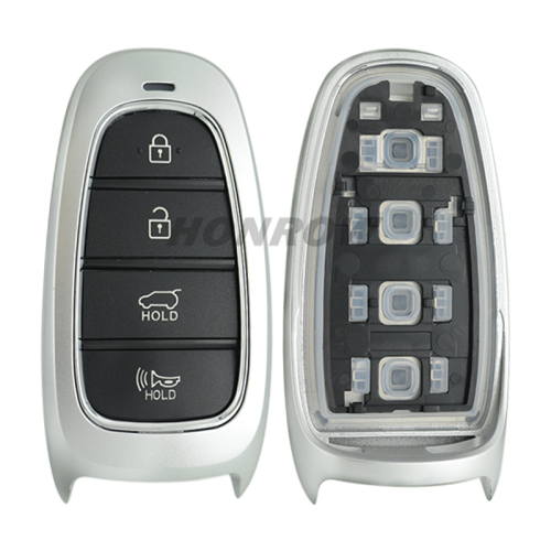 For Hyundai 3/4/5/7 button Smart Remote Key Shell without logo