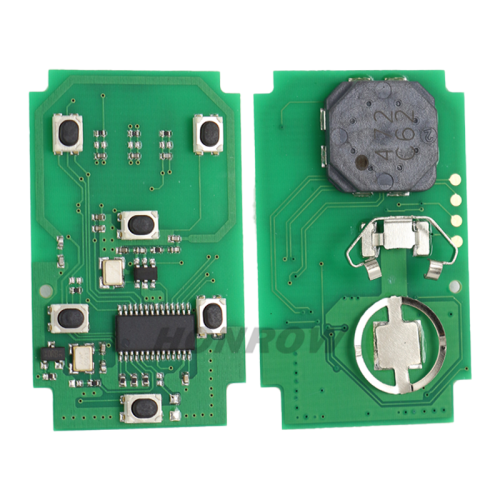 For Chevrolet 4+1 button remote key with PCF7941E NCF2951xETT 46E CHIP 433.92MHz ASK FCC ID:HYQ1EA P/N:13508398/13529632