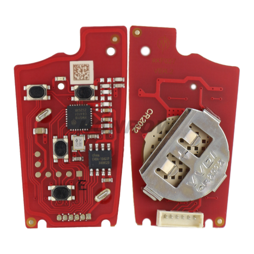 Xhorse XKAU22EN Wire Remote Key Audi Flip 3+1 Panic Buttons