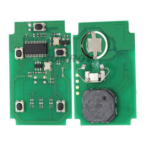 For Chevrolet 4+1 button remote key with PCF7941E NCF2951xETT 46E CHIP 433.92MHz ASK FCC ID:HYQ1EA P/N:13508398/13529632