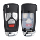 Xhorse XKAU22EN Wire Remote Key Audi Flip 3+1 Panic Buttons