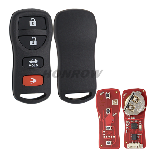 Xhorse XKNI20EN Wire Remote Key Nissan Separate 4 Buttons English