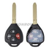 XHORSE VVDI for TOYOTA TYPE UNIVERSAL REMOTE KEY 4 BUTTONS – WIRED  PN: XKTO22EN