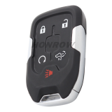 For Chevrolet 4+1 button remote key with PCF7941E NCF2951xETT 46E CHIP 433.92MHz ASK FCC ID:HYQ1EA P/N:13508398/13529632