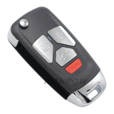 Xhorse VVDI  For Audi Type Universal Remote Flip Key 3+1 Buttons Wireless XNAU22EN