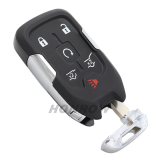 For Chevrolet 4+1 button remote key with PCF7941E NCF2951xETT 46E CHIP 433.92MHz ASK FCC ID:HYQ1EA P/N:13508398/13529632