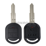 For Chevrolet 3 button remote key shell