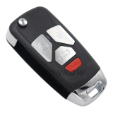 Xhorse XKAU22EN Wire Remote Key Audi Flip 3+1 Panic Buttons