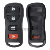 Xhorse XKNI20EN Wire Remote Key Nissan Separate 4 Buttons English