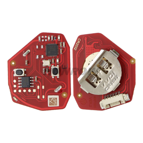 Xhorse XKTO25EN Wired Universal Remote Key for Toyota Style Flat 2 Buttons