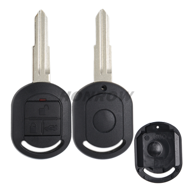 For Chevrolet 3 button remote key shell