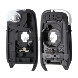 For Aftermarket Renault Captur Megane3 2 button flip remote key Hitag AES 4A PCF7961M chip with 434mhz  FCCID:CWTWB1G767