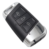 For VW Modified  keyless MQB B8 3 button remote key  with 434mhz