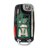 For VW 3+1 button Keyless-go Remote Key 315MHz ID48 Chip Fob for Volkswagen 2011-2017 (Models with Prox) P/N: NBG010206T 5K0837202AK