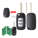 For Renault Modified 3 button remote key 7947 chip-434mhz