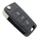 For Original VW Hitag Pro VAG  3 button remote key with 434mhz (MQB 49) FCCID:2G6959752