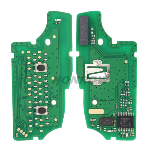 For Aftermarket Renault Captur Megane3 2 button flip remote key Hitag AES 4A PCF7961M chip with 434mhz  FCCID:CWTWB1G767