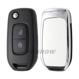 For Aftermarket Renault Captur Megane3 2 button flip remote key Hitag AES 4A PCF7961M chip with 434mhz  FCCID:CWTWB1G767