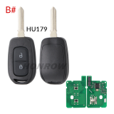 For Renault 2B remote key with 434mhz PCF7961M(HITAG AES)chip  please choose the key blade style