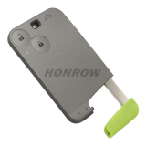 For Renault Laguna 2 Button Remote Key Blank No Logo(no need glue to close it)