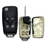 For Renault 4 button Truck Key shell without logo