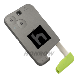 For Renault Laguna 2 Button Remote Key Blank(no need glue to close it)