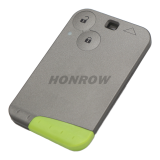 For Renault Laguna 2 Button Remote Key Blank No Logo(no need glue to close it)