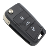 For Original VW  3 button smart remote key blank